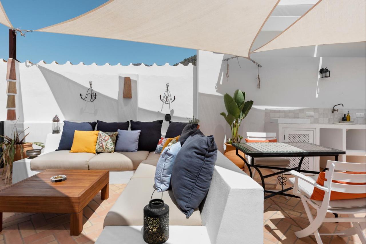 La Amara Maha - En El Casco Antiguo De Frigiliana Apartamento Exterior foto